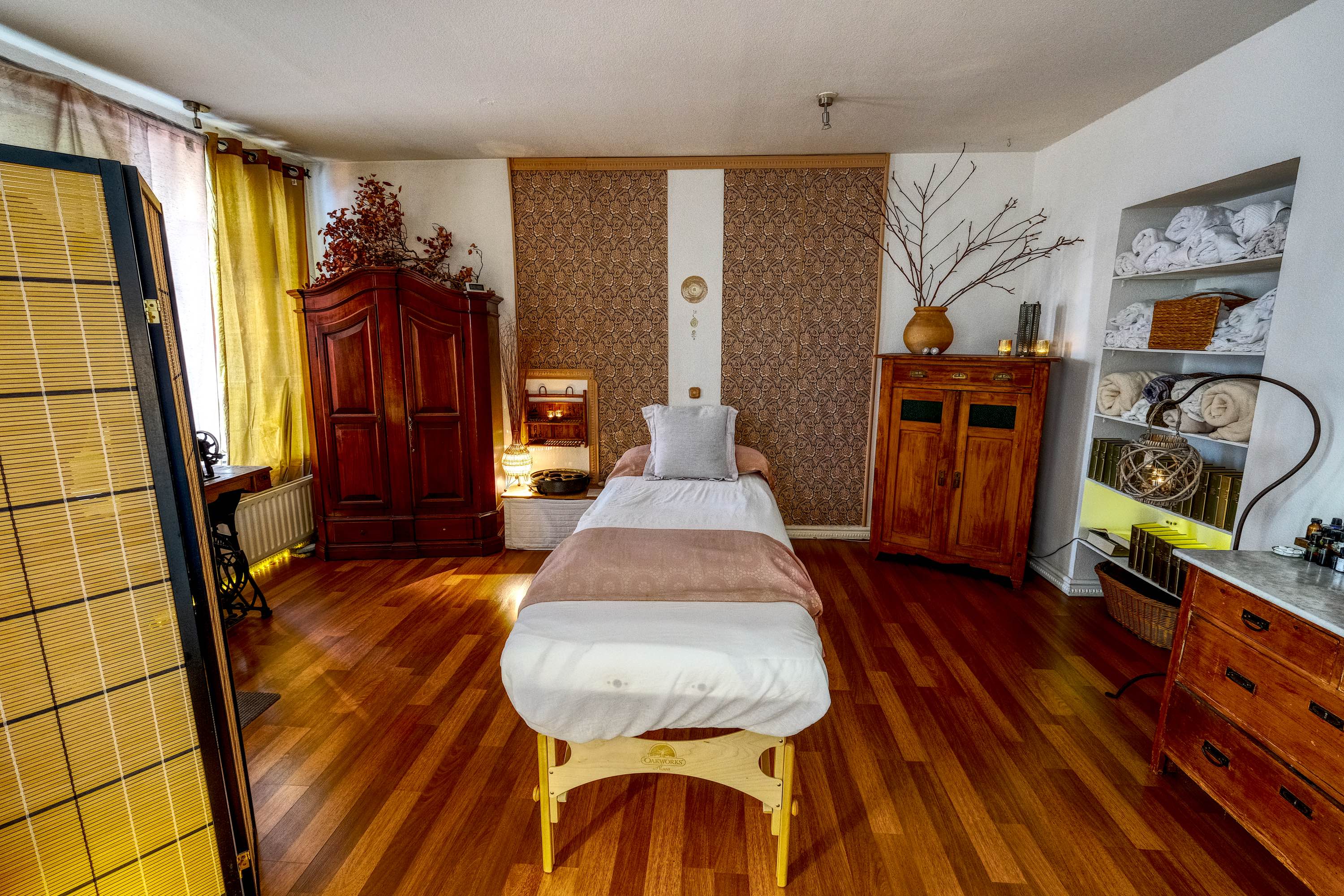 Massage Behandlungsraum, Praxis für Massage in Köln, Belgisches Viertel